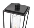 Z-LITE SHERIDAN OUTDOOR POST MOUNTED FIXTURE | 594PHMS-536P-BK - Post