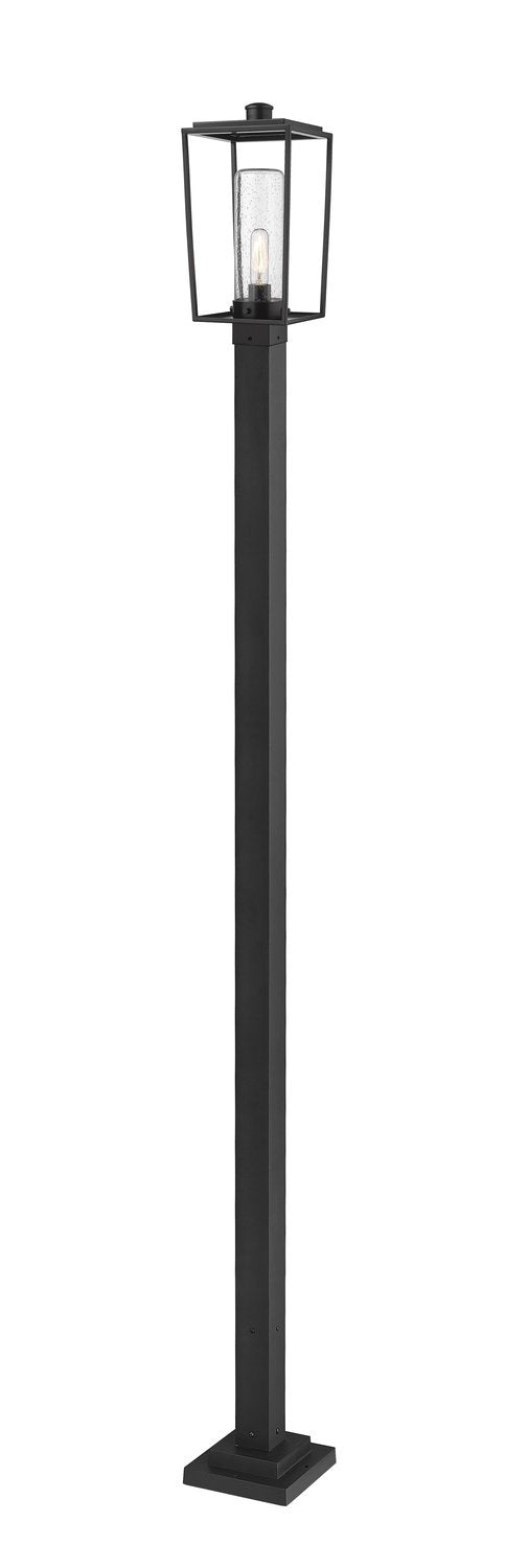 Z-LITE SHERIDAN OUTDOOR POST MOUNTED FIXTURE | 594PHMS-536P-BK - Post