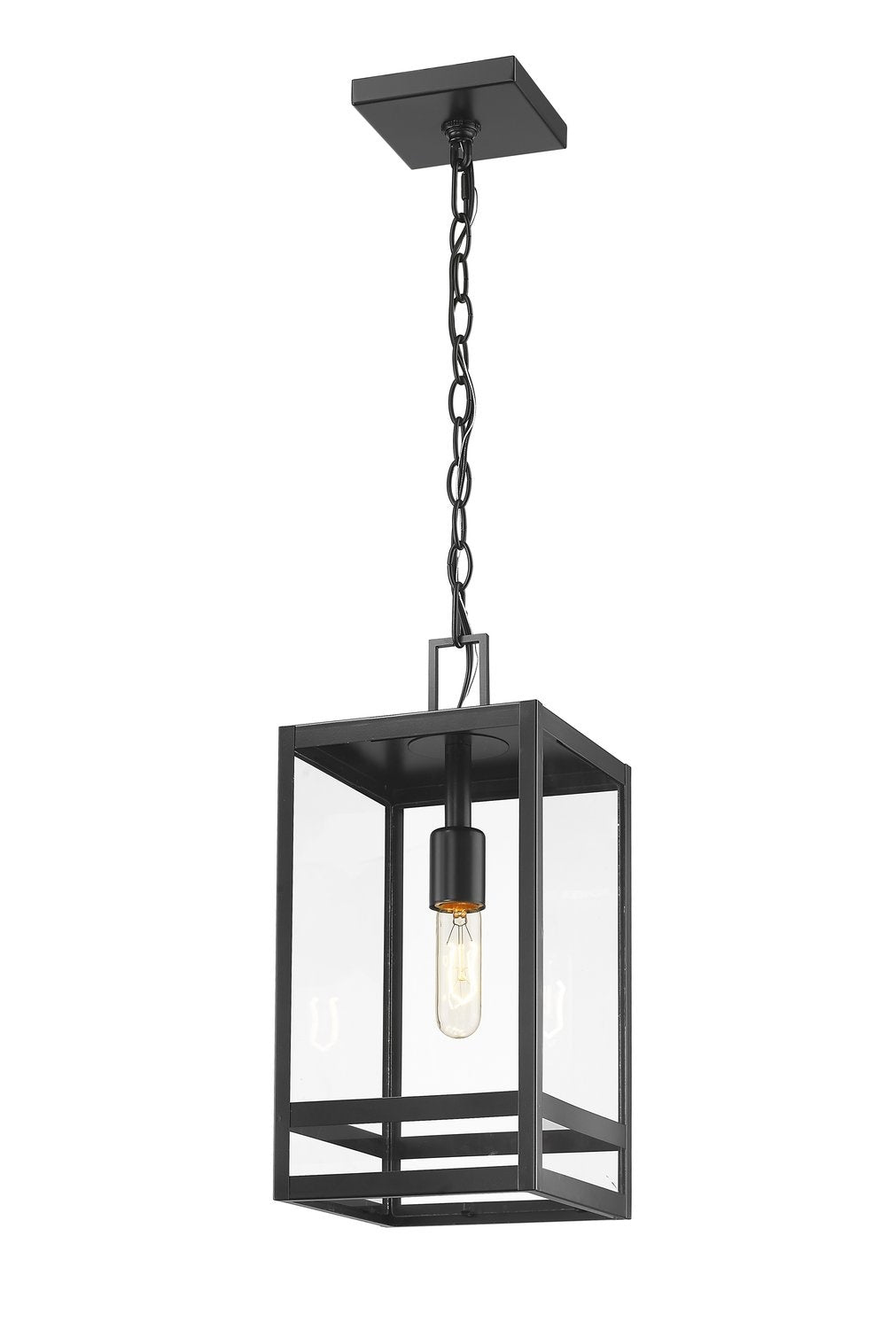 Z-LITE, NURI OUTDOOR CHAIN MOUNT CEILING FIXTURE, OUTDOOR CEILING LIGHT