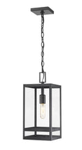 Z-LITE, NURI OUTDOOR CHAIN MOUNT CEILING FIXTURE, OUTDOOR CEILING LIGHT
