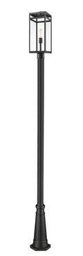 Z-LITE NURI OUTDOOR POST MOUNTED FIXTURE | 596PHBR-519P-BK - Post