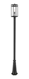 Z-LITE NURI OUTDOOR POST MOUNTED FIXTURE | 596PHBR-519P-BK - Post