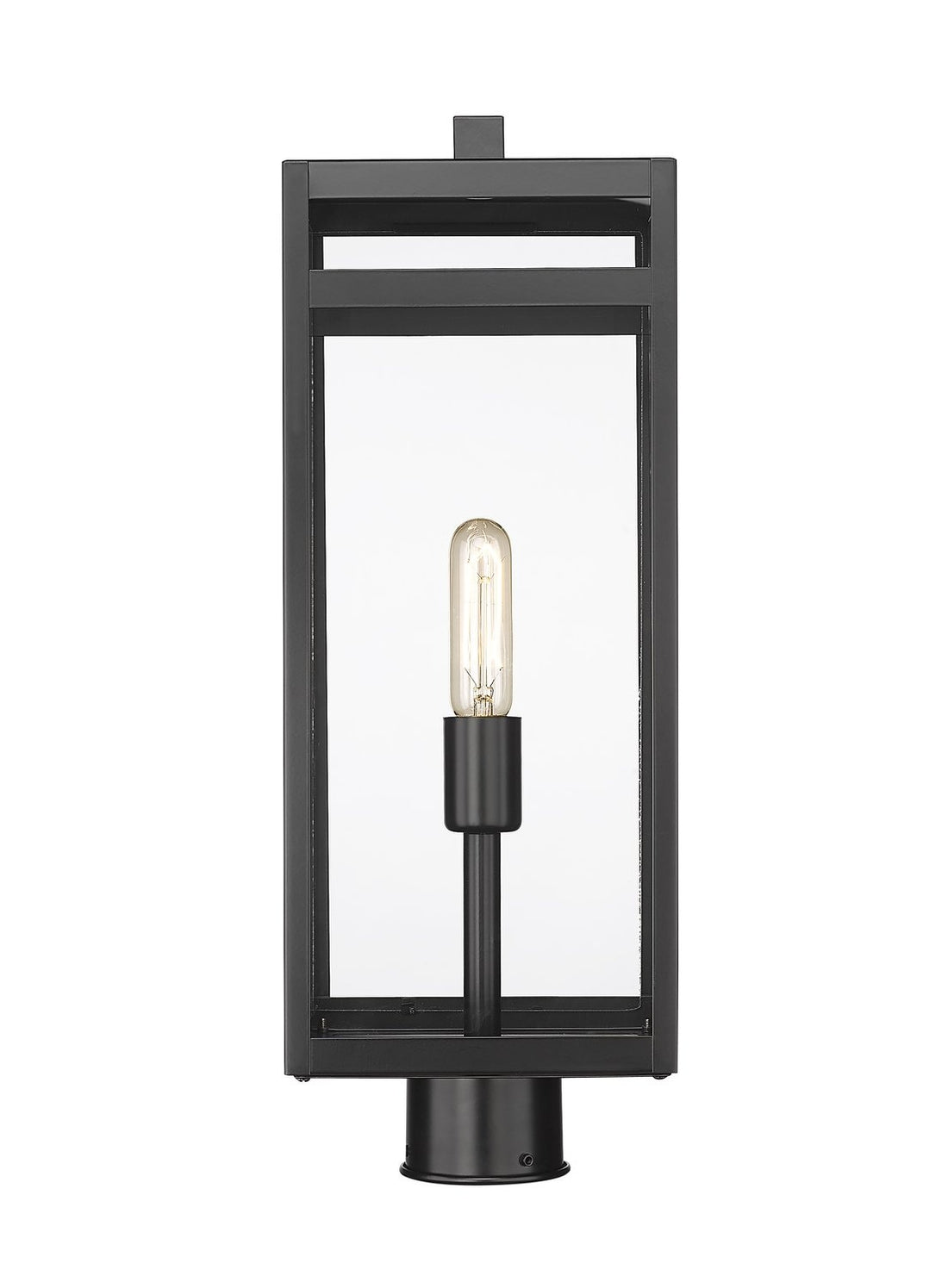 Z-LITE NURI OUTDOOR POST MOUNT FIXTURE | 596PHBR-BK - Post