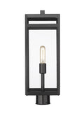 Z-LITE NURI OUTDOOR POST MOUNT FIXTURE | 596PHBR-BK - Post