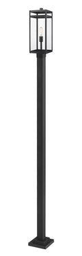 Z-LITE NURI OUTDOOR POST MOUNTED FIXTURE | 596PHBS-536P-BK - Post