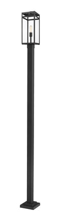 Z-LITE NURI OUTDOOR POST MOUNTED FIXTURE | 596PHBS-536P-BK - Post