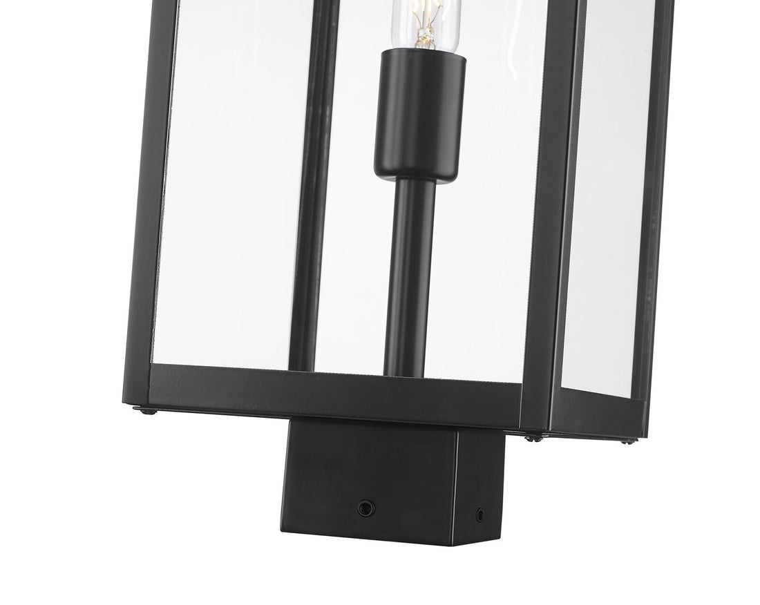 Z-LITE NURI OUTDOOR POST MOUNT FIXTURE | 596PHBS-BK - Post