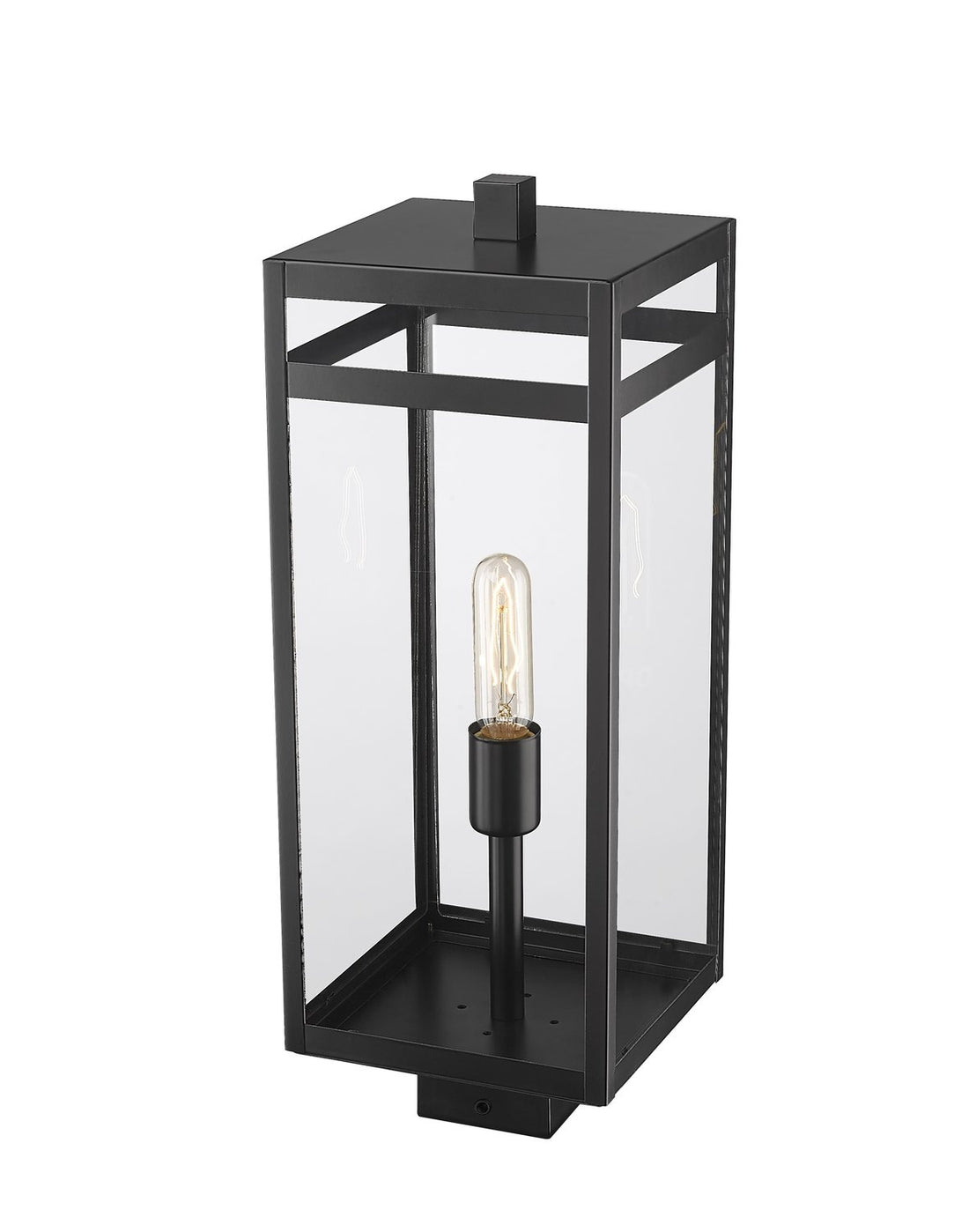 Z-LITE NURI OUTDOOR POST MOUNT FIXTURE | 596PHBS-BK - Post