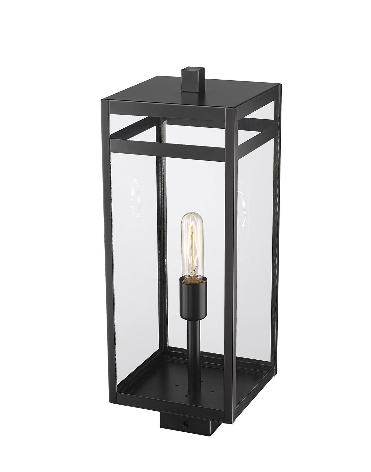 Z-LITE NURI OUTDOOR POST MOUNT FIXTURE | 596PHBS-BK - Post