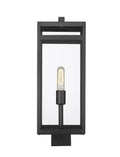 Z-LITE NURI OUTDOOR POST MOUNT FIXTURE | 596PHBS-BK - Post