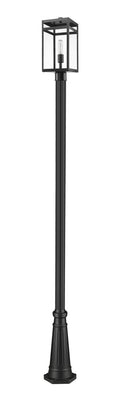 Z-LITE NURI OUTDOOR POST MOUNTED FIXTURE | 596PHMR-519P-BK - Post