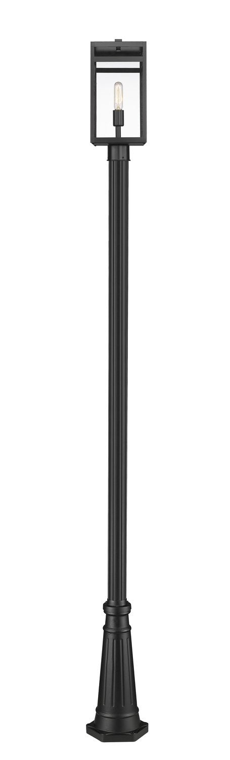 Z-LITE NURI OUTDOOR POST MOUNTED FIXTURE | 596PHMR-519P-BK - Post