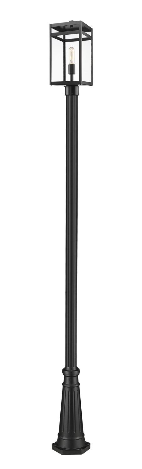 Z-LITE NURI OUTDOOR POST MOUNTED FIXTURE | 596PHMR-519P-BK - Post