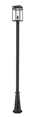 Z-LITE NURI OUTDOOR POST MOUNTED FIXTURE | 596PHMR-519P-BK - Post
