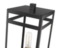 Z-LITE NURI OUTDOOR PIER MOUNTED FIXTURE (596PHMR) | 596PHMR-533PM-BK