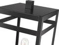 Z-LITE NURI OUTDOOR POST MOUNT FIXTURE | 596PHMR-BK - Post