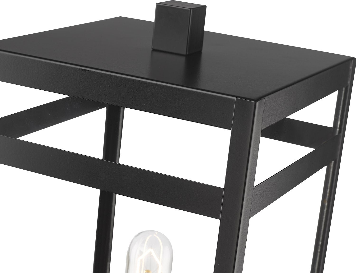Z-LITE NURI OUTDOOR POST MOUNT FIXTURE | 596PHMR-BK - Post