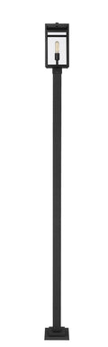 Z-LITE NURI OUTDOOR POST MOUNTED FIXTURE | 596PHMS-536P-BK - Post