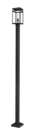 Z-LITE NURI OUTDOOR POST MOUNTED FIXTURE | 596PHMS-536P-BK - Post