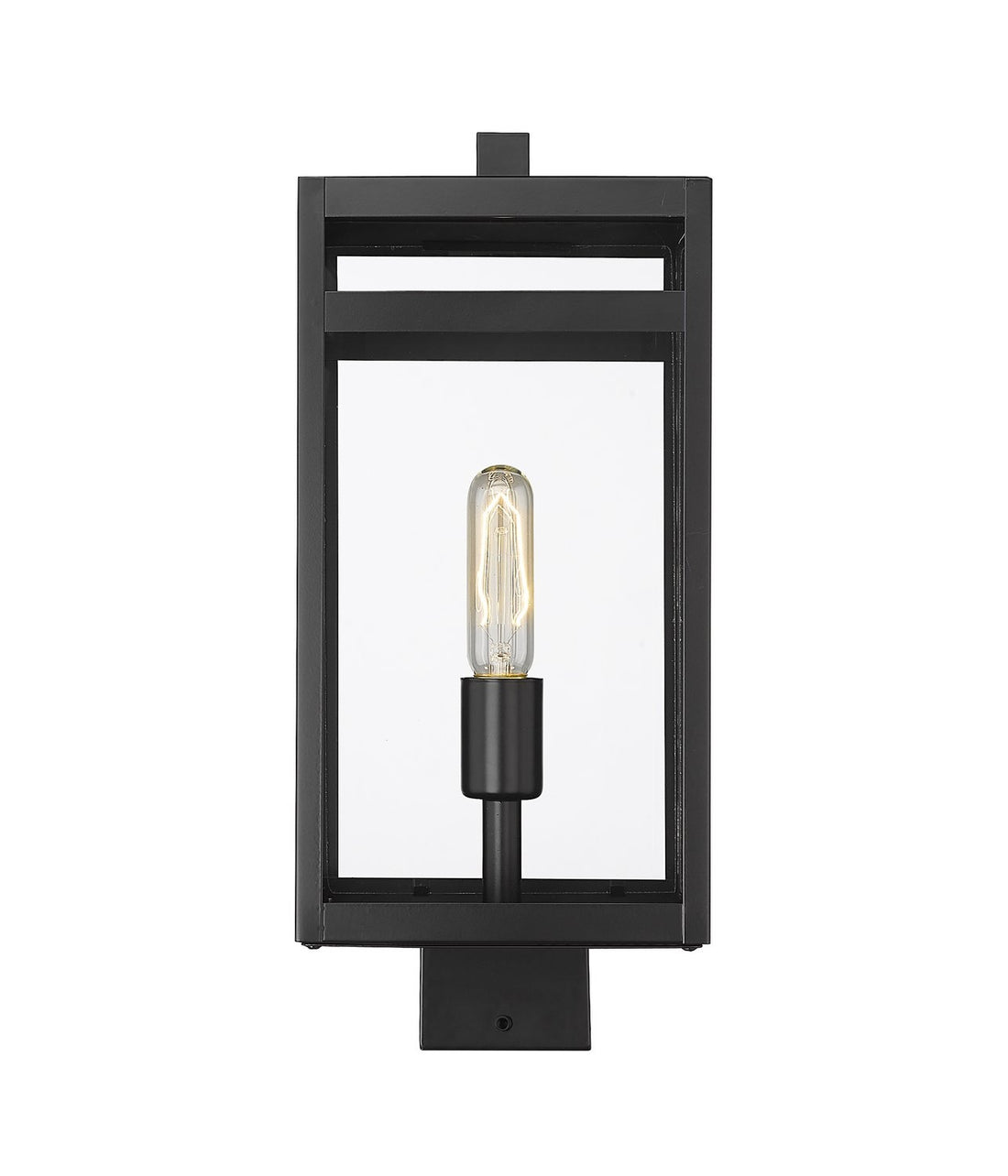 Z-LITE NURI OUTDOOR POST MOUNT FIXTURE | 596PHMS-BK - Post