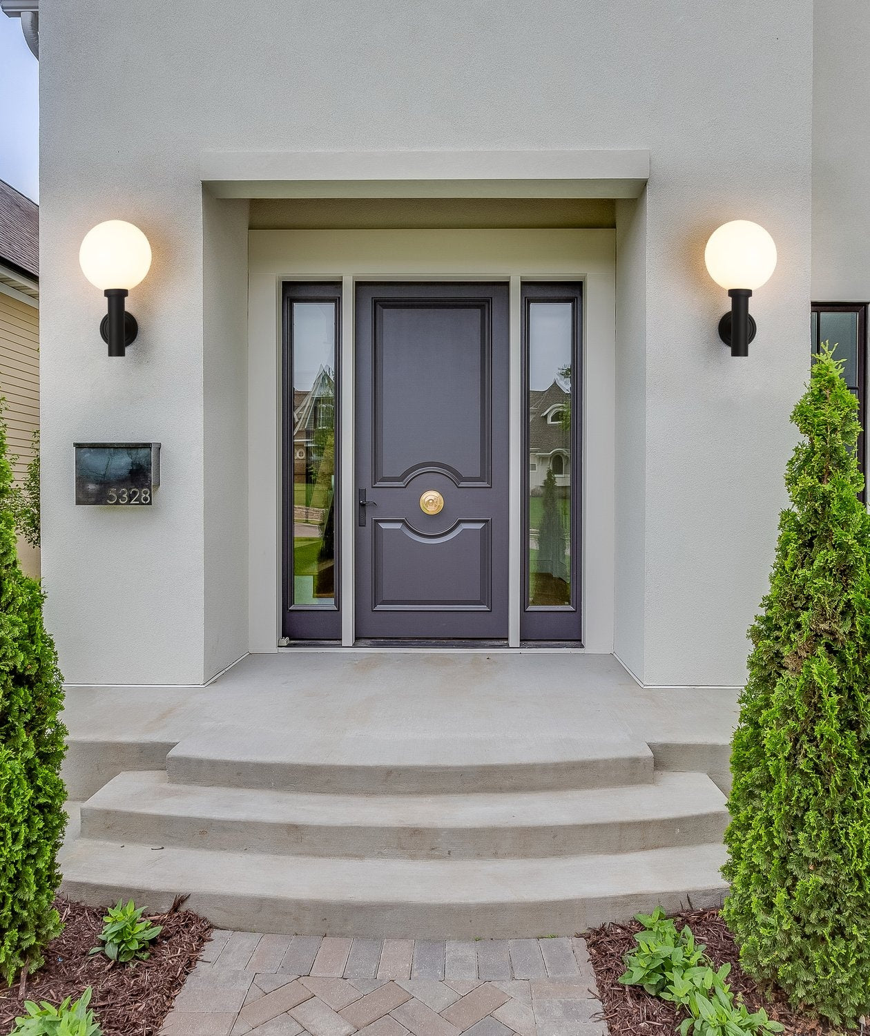 Z-LITE, LAURENT OUTDOOR WALL LIGHT, OUTDOOR WALL LIGHTS
