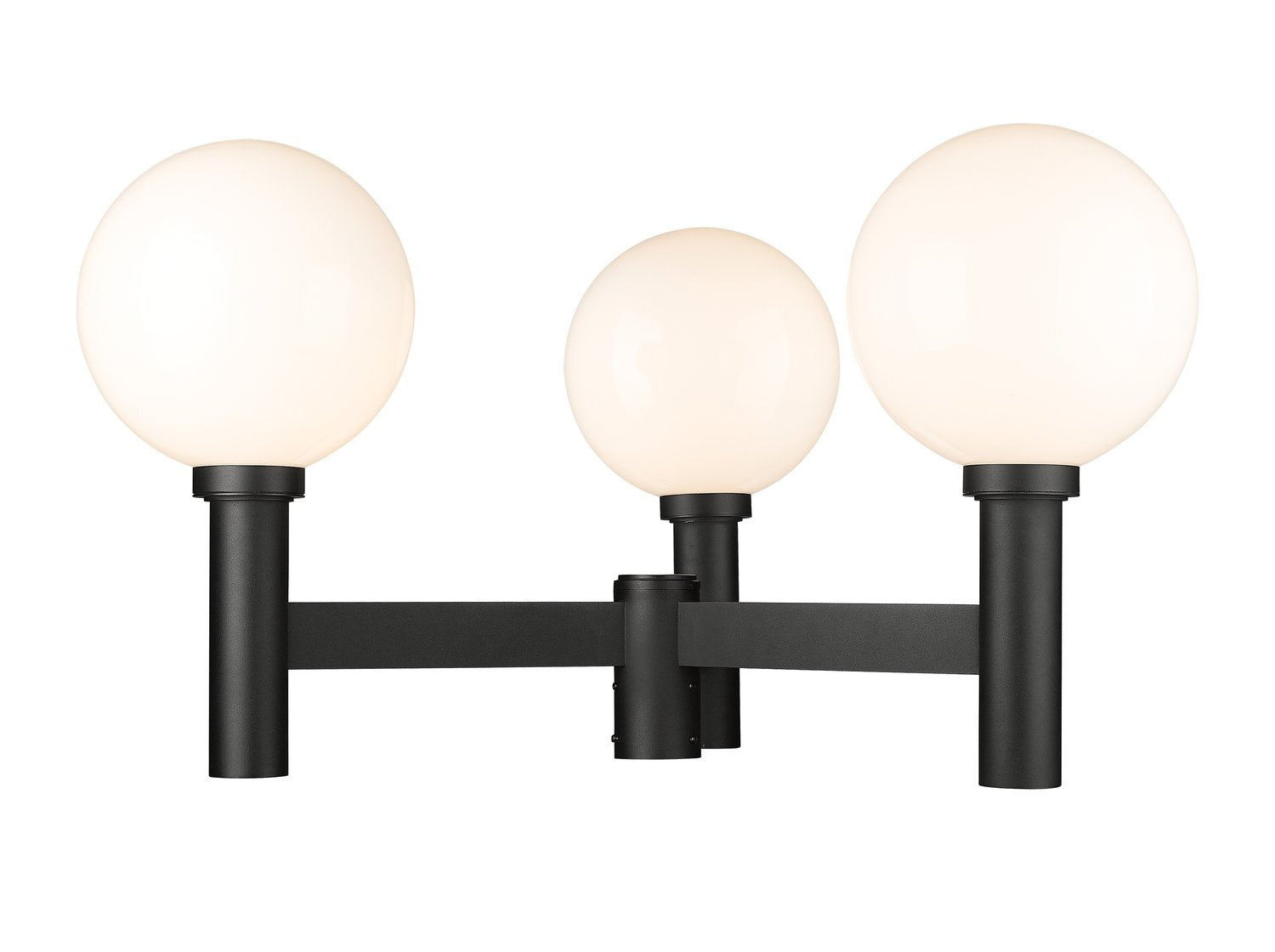 Z-LITE LAURENT OUTDOOR POST MOUNT FIXTURE | 597BP3-BK - Post