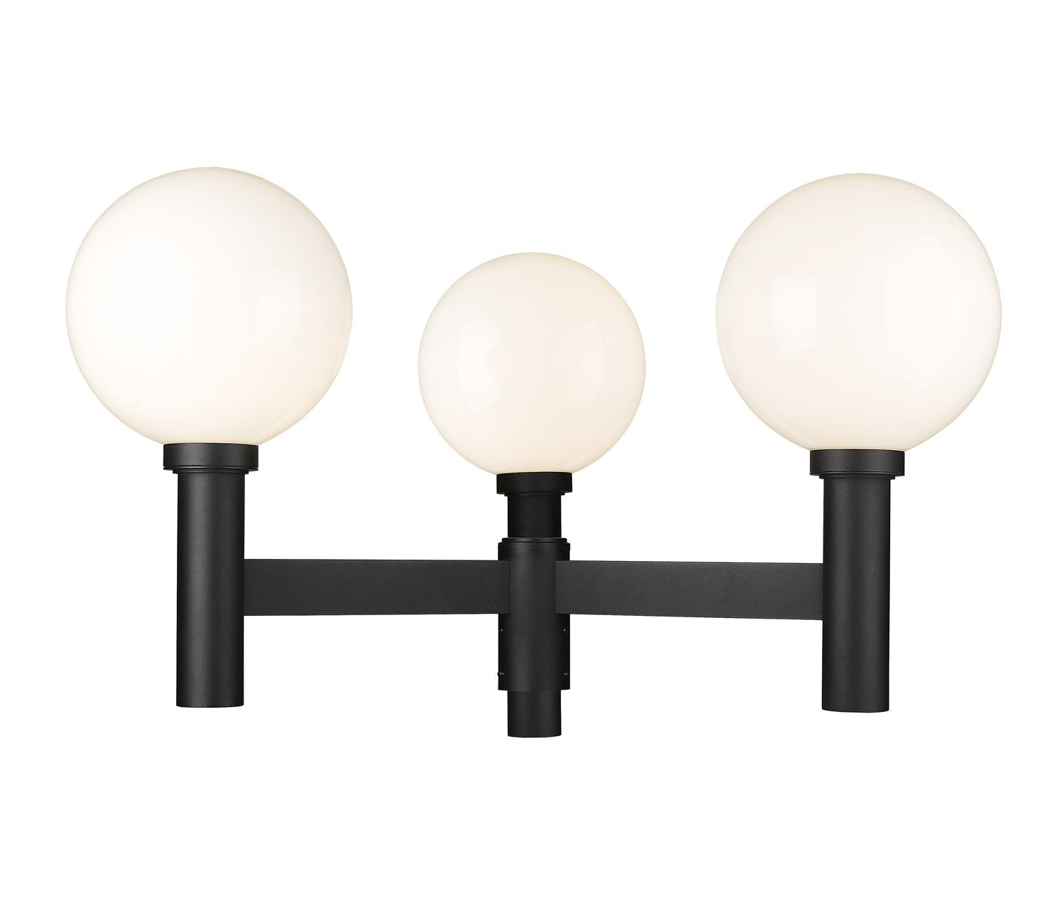 Z-LITE LAURENT OUTDOOR POST MOUNT FIXTURE | 597BP3-BK - Post