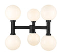 Z-LITE LAURENT OUTDOOR POST MOUNT FIXTURE | 597BP6-BK - Post