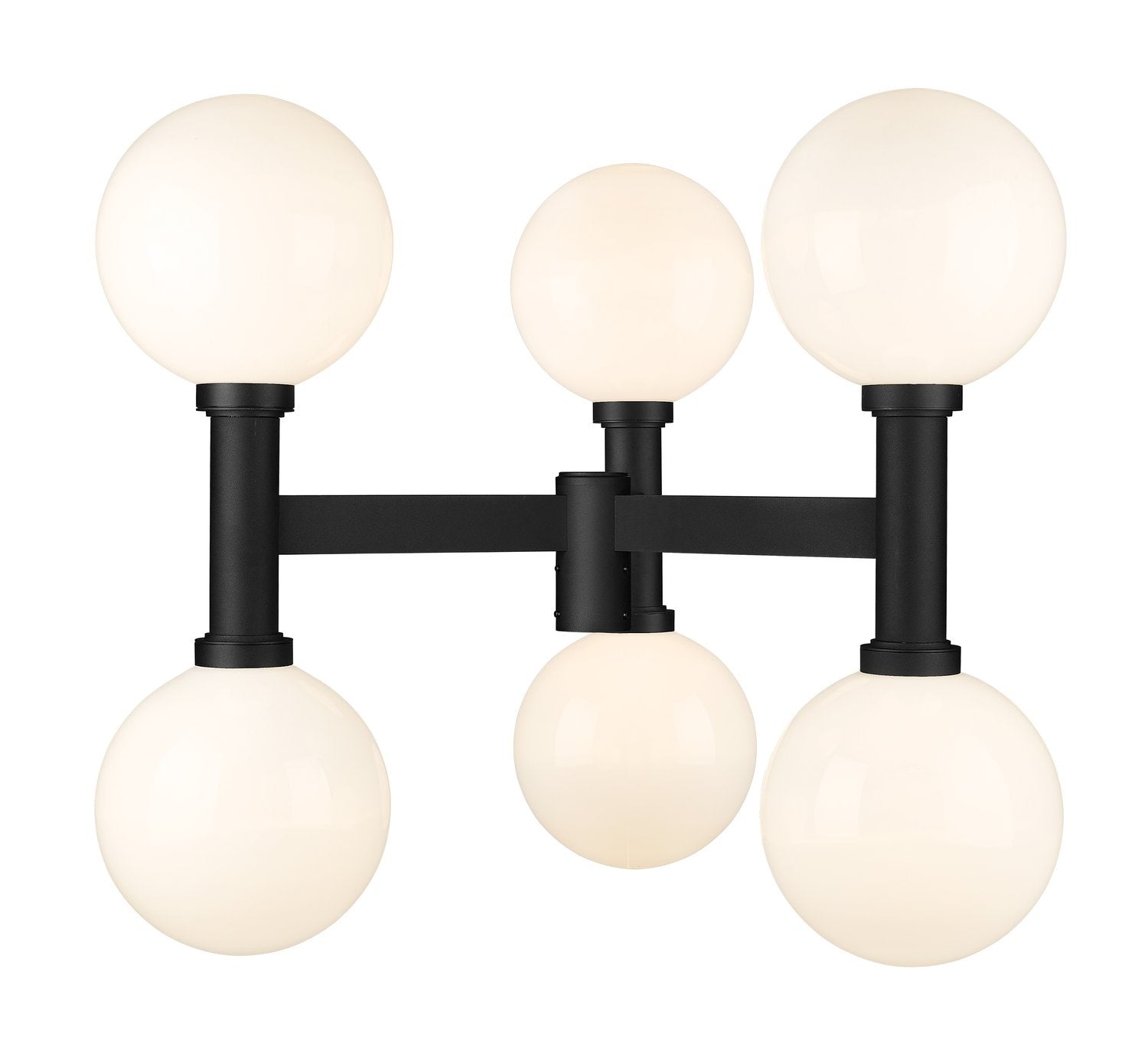 Z-LITE LAURENT OUTDOOR POST MOUNT FIXTURE | 597BP6-BK - Post