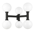 Z-LITE LAURENT OUTDOOR POST MOUNT FIXTURE | 597BP6-BK - Post