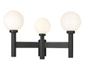 Z-LITE LAURENT OUTDOOR POST MOUNT FIXTURE | 597MP3-BK - Post