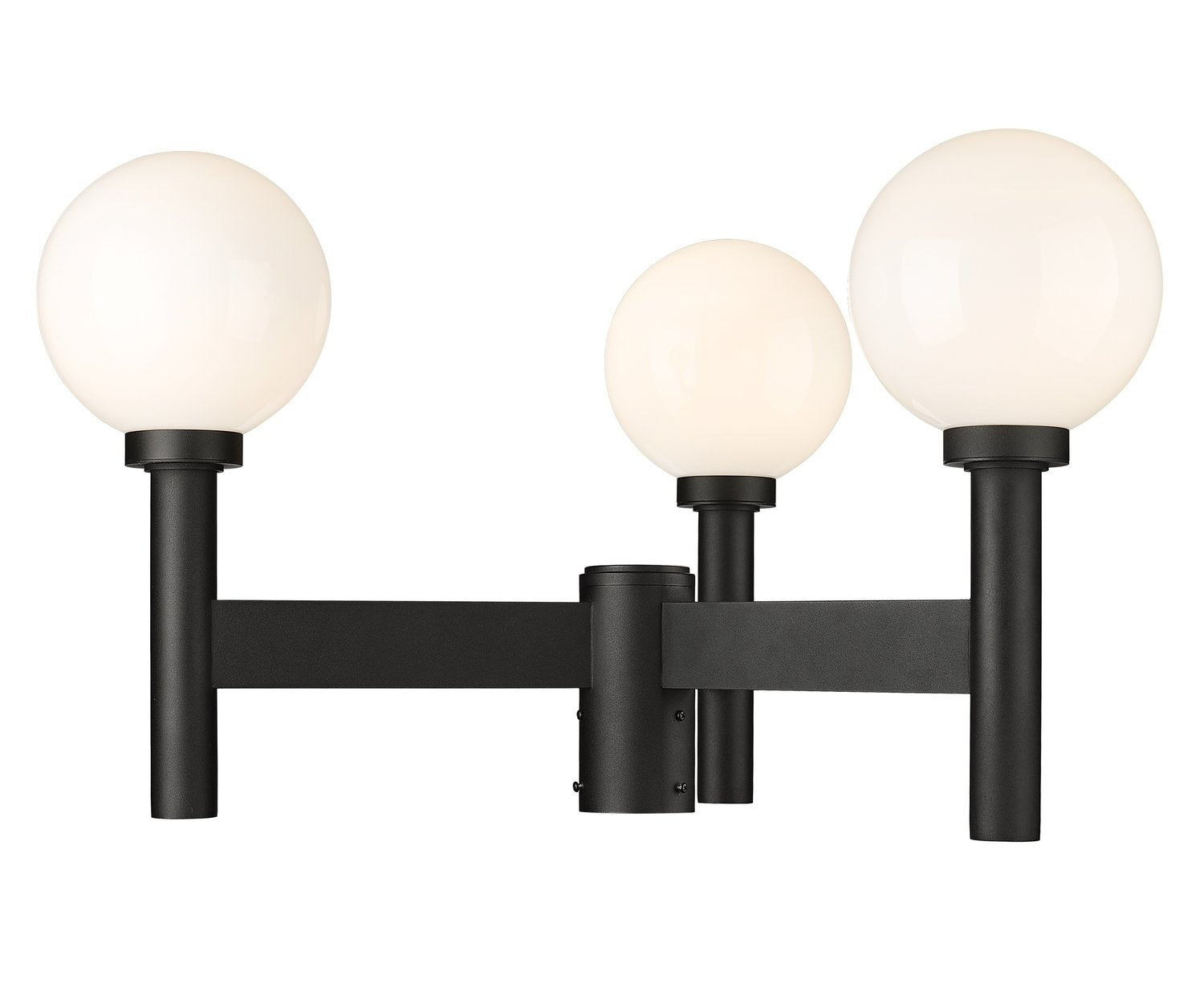 Z-LITE LAURENT OUTDOOR POST MOUNT FIXTURE | 597MP3-BK - Post