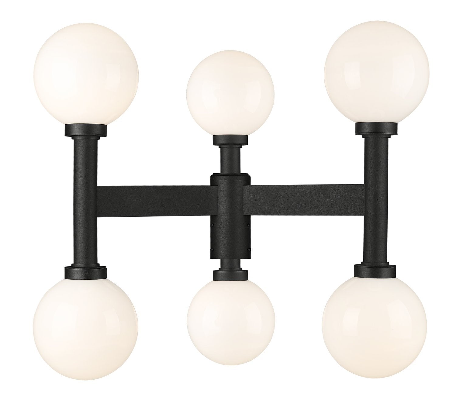 Z-LITE LAURENT OUTDOOR POST MOUNT FIXTURE | 597MP6-BK - Post