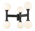 Z-LITE LAURENT OUTDOOR POST MOUNT FIXTURE | 597MP6-BK - Post