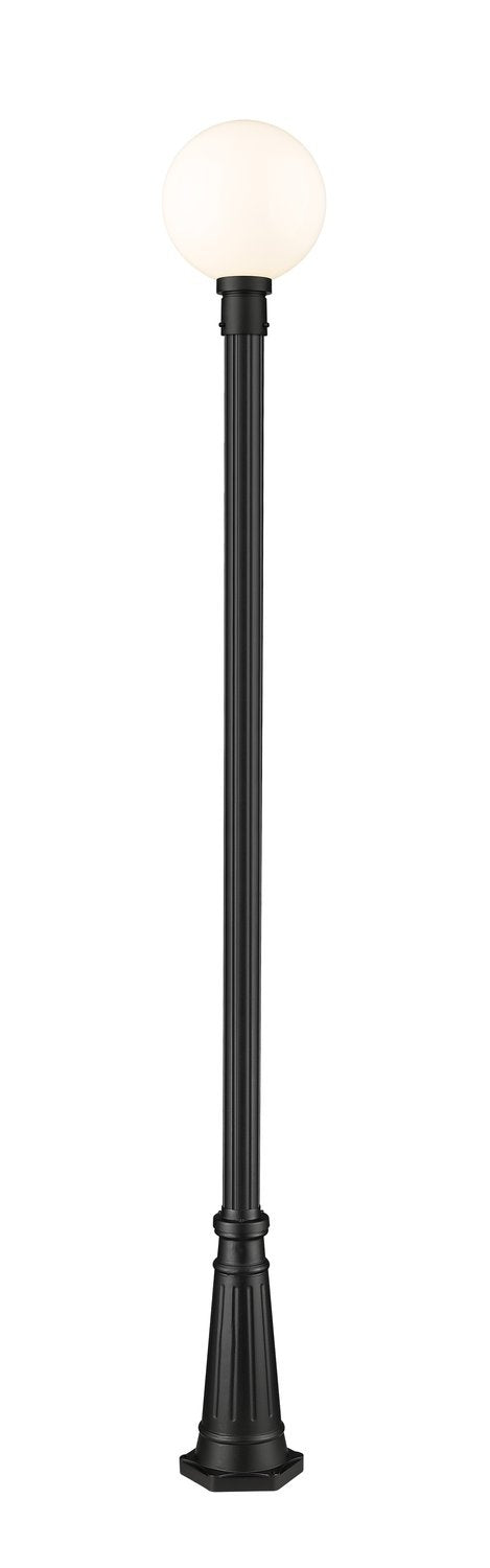 Z-LITE LAURENT OUTDOOR POST MOUNTED FIXTURE | 597PHB-519P-BK - Post