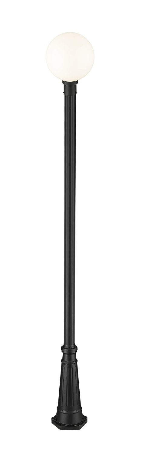 Z-LITE LAURENT OUTDOOR POST MOUNTED FIXTURE | 597PHB-519P-BK - Post