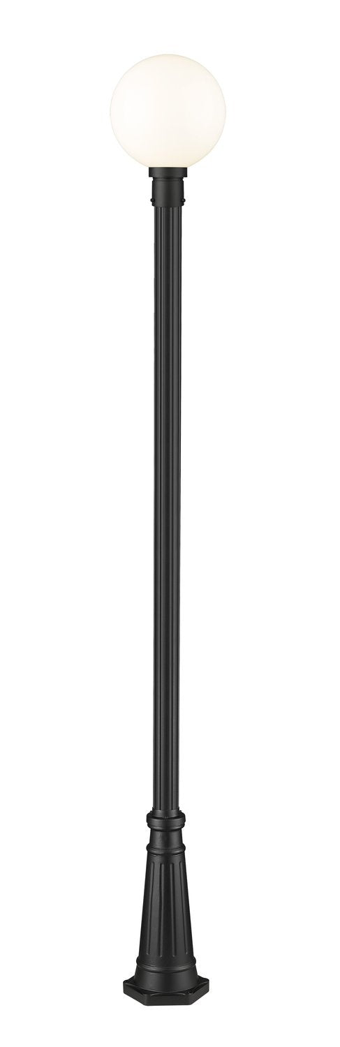 Z-LITE LAURENT OUTDOOR POST MOUNTED FIXTURE | 597PHB-519P-BK - Post