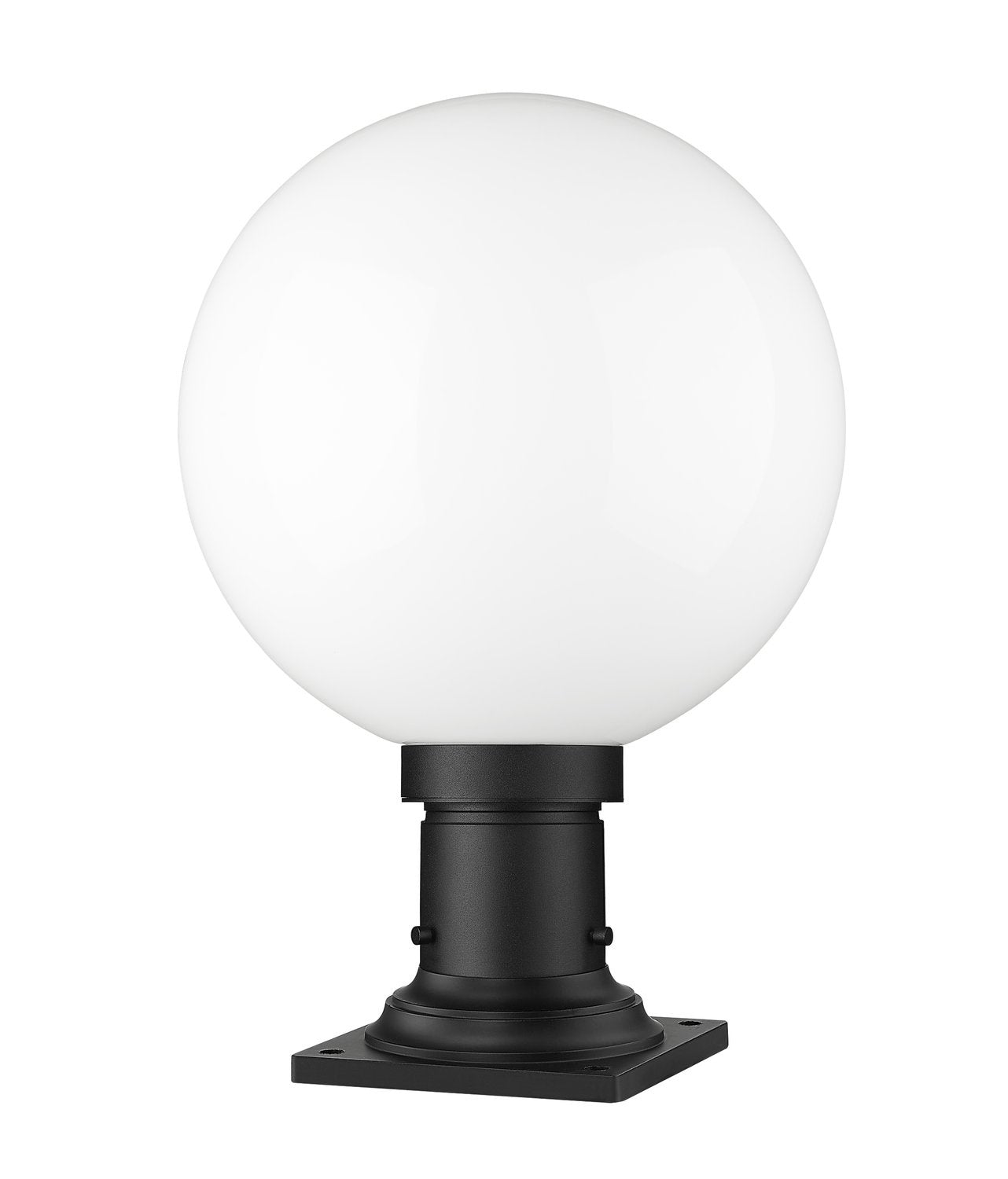 Z-LITE LAURENT OUTDOOR PIER MOUNTED FIXTURE | 597PHB-533PM-BK - Post