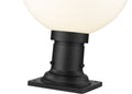 Z-LITE LAURENT OUTDOOR PIER MOUNTED FIXTURE | 597PHB-533PM-BK - Post