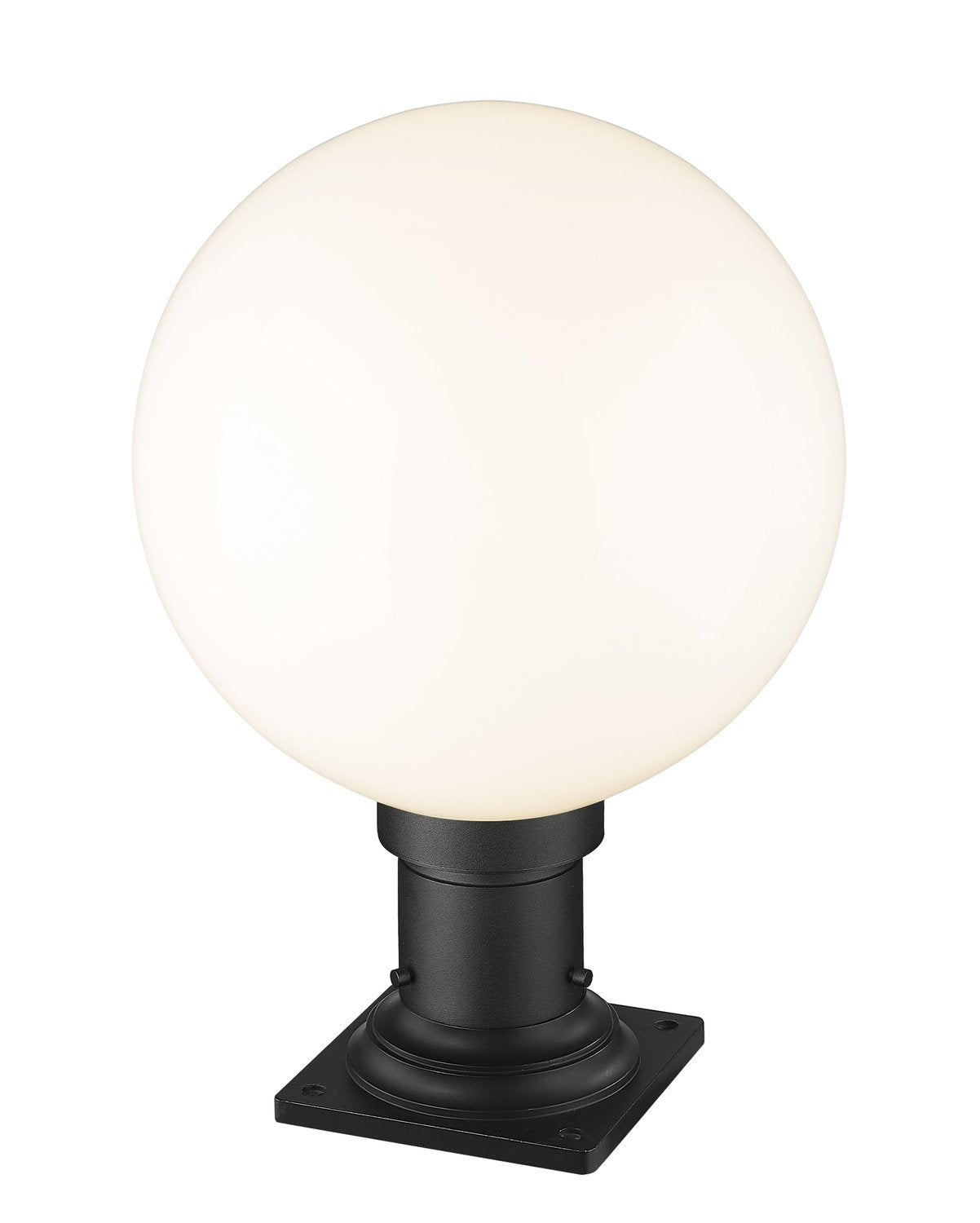 Z-LITE LAURENT OUTDOOR PIER MOUNTED FIXTURE | 597PHB-533PM-BK - Post