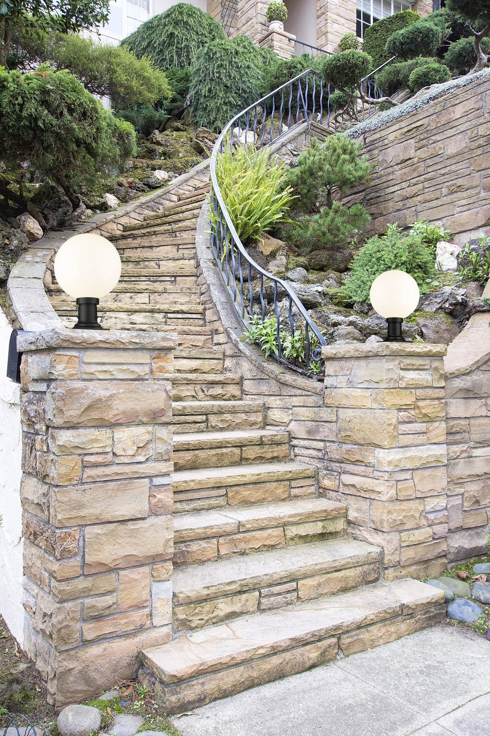 Z-LITE LAURENT OUTDOOR PIER MOUNTED FIXTURE | 597PHB-533PM-BK - Post