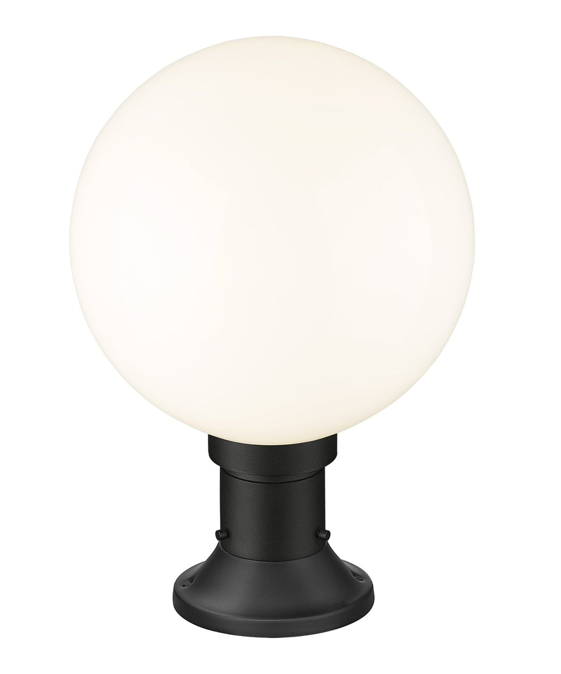 Z-LITE LAURENT OUTDOOR PIER MOUNTED FIXTURE | 597PHB-553PM-BK - Post
