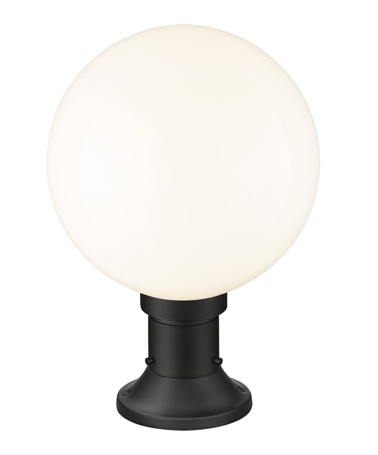 Z-LITE LAURENT OUTDOOR PIER MOUNTED FIXTURE | 597PHB-553PM-BK - Post