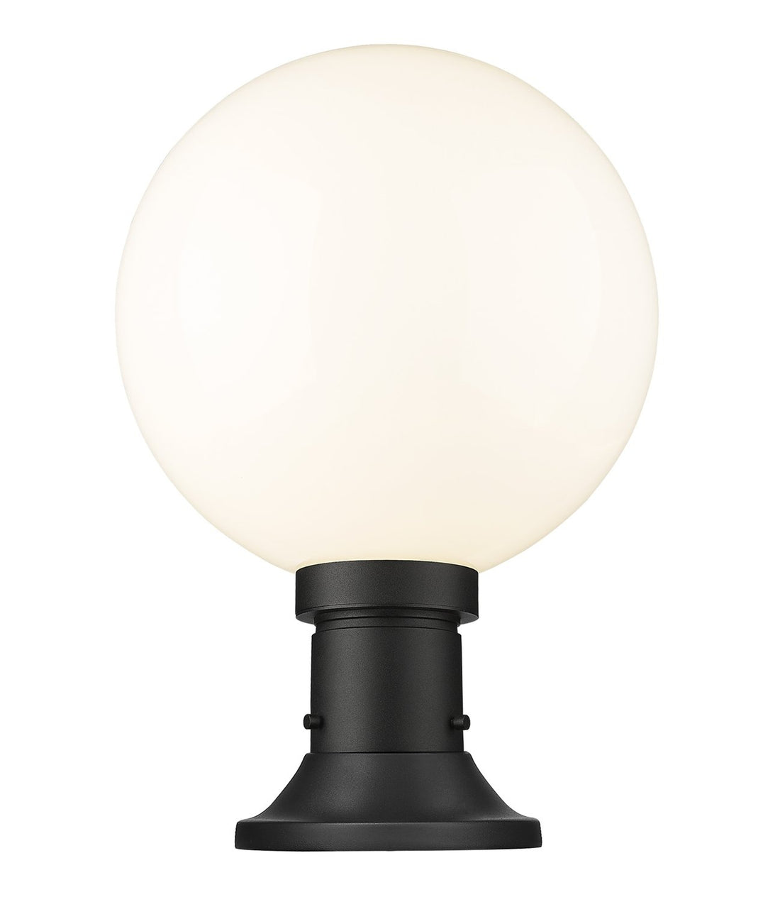 Z-LITE LAURENT OUTDOOR PIER MOUNTED FIXTURE | 597PHB-553PM-BK - Post