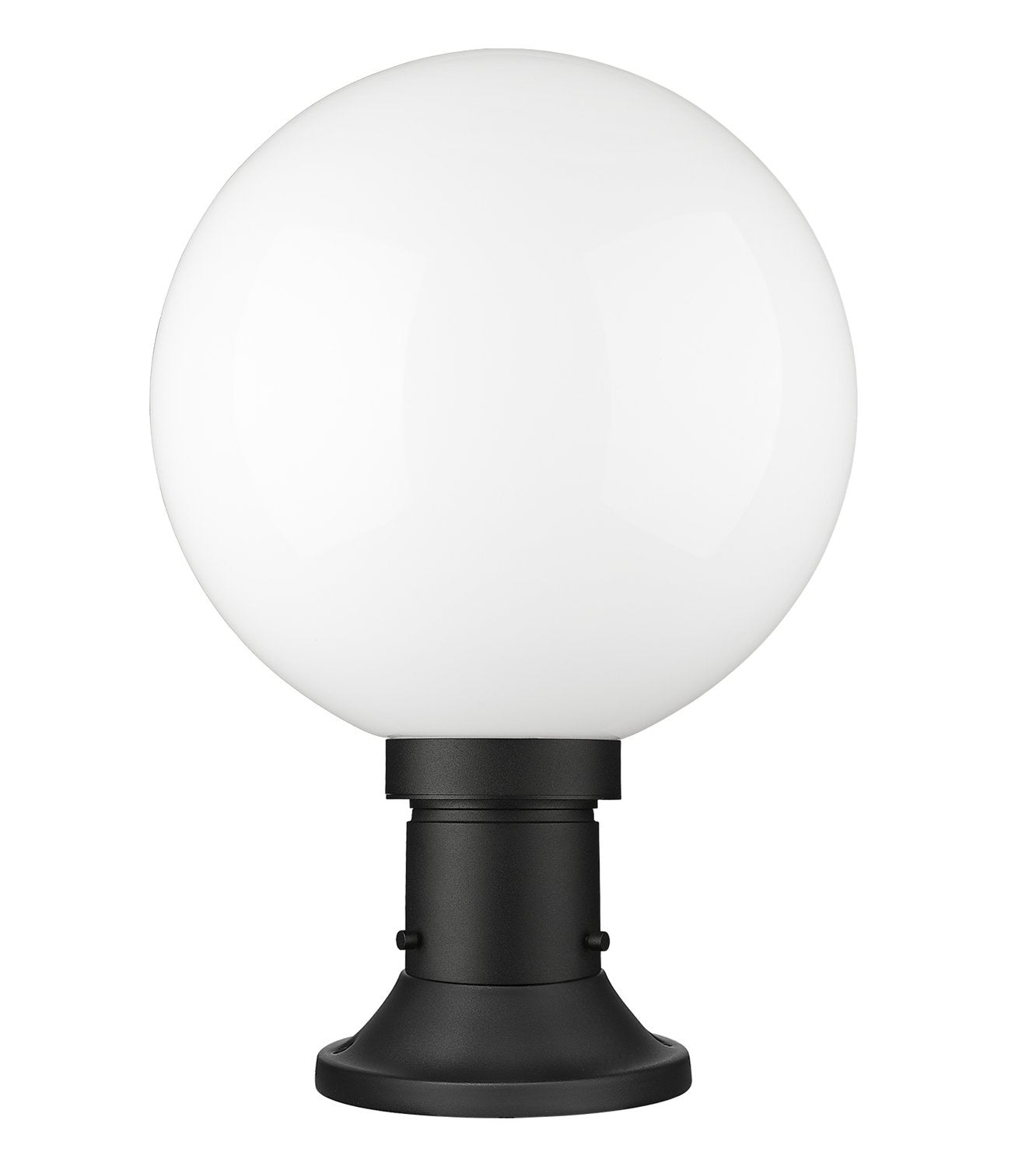 Z-LITE LAURENT OUTDOOR PIER MOUNTED FIXTURE | 597PHB-553PM-BK - Post