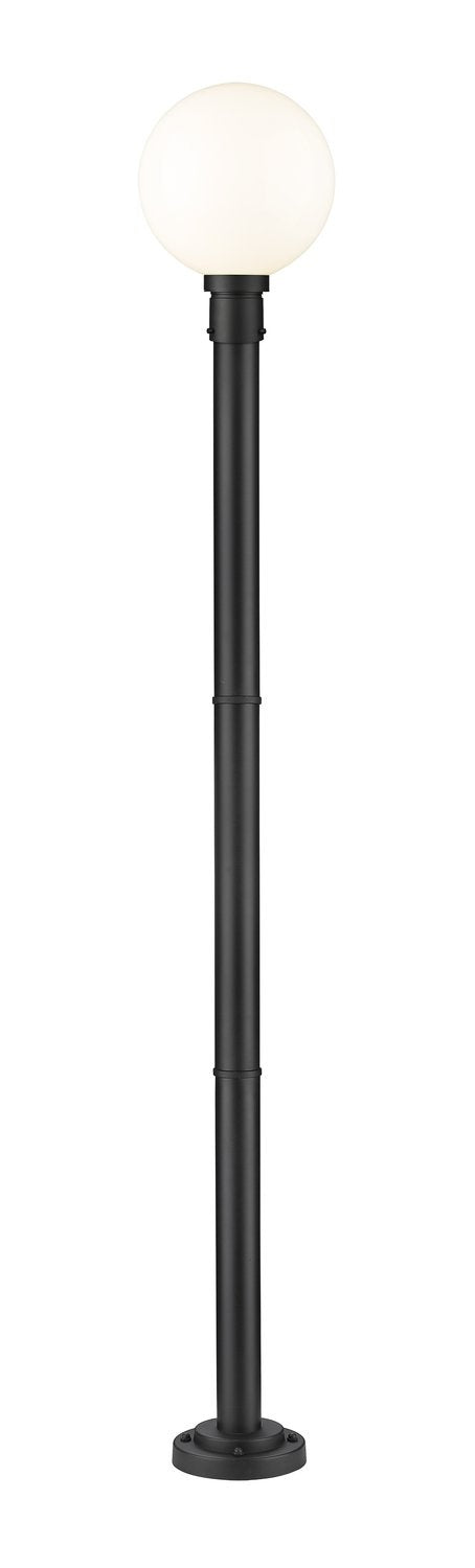 Z-LITE LAURENT OUTDOOR POST MOUNTED FIXTURE | 597PHB-567P-BK - Post