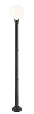 Z-LITE LAURENT OUTDOOR POST MOUNTED FIXTURE | 597PHB-567P-BK - Post