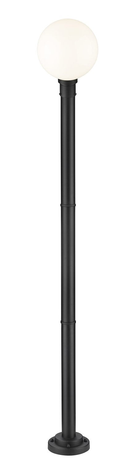 Z-LITE LAURENT OUTDOOR POST MOUNTED FIXTURE | 597PHB-567P-BK - Post