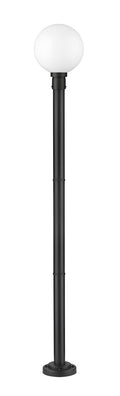 Z-LITE LAURENT OUTDOOR POST MOUNTED FIXTURE | 597PHB-567P-BK - Post