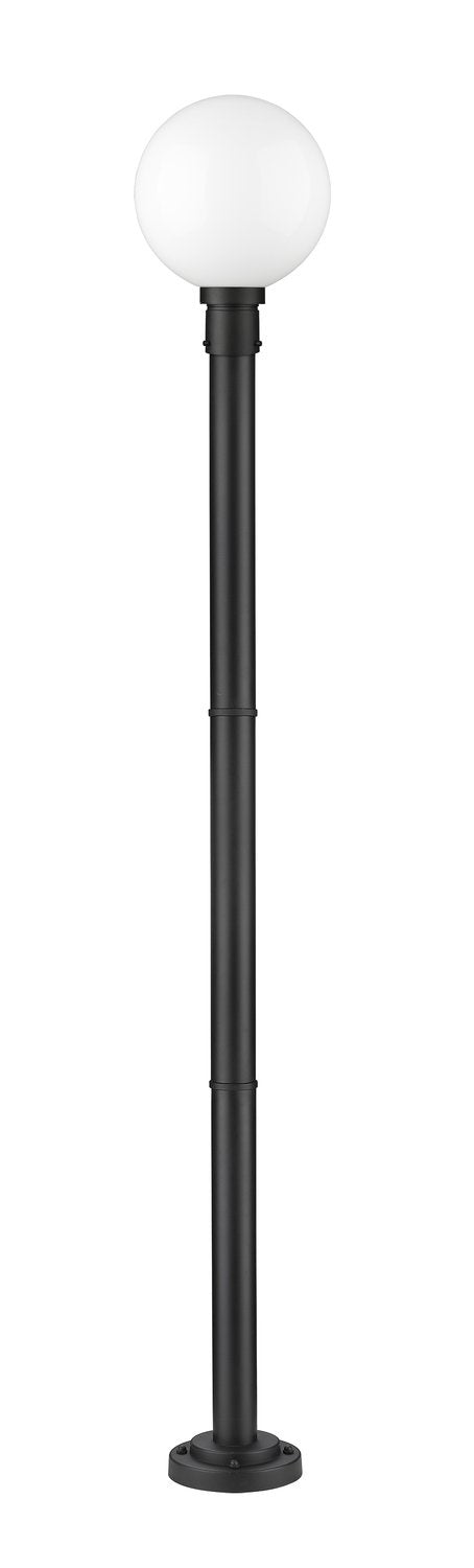 Z-LITE LAURENT OUTDOOR POST MOUNTED FIXTURE | 597PHB-567P-BK - Post